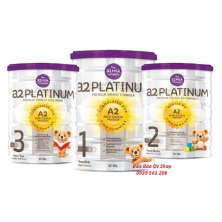 SỮA A2 PLATINUM ÚC 900g, số 1,2,3
