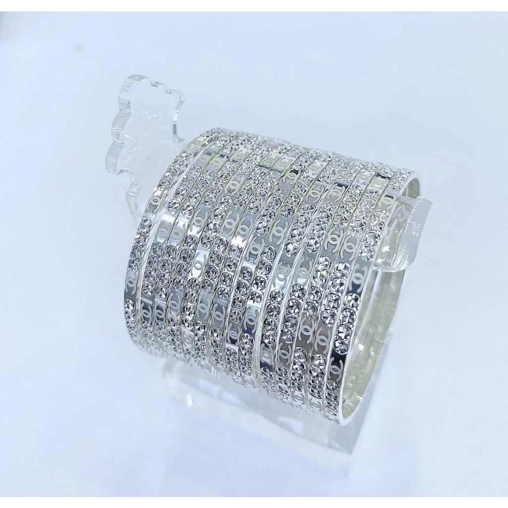 VÒNG BỘ XIMEN BẠC CAO CẤP - CÓ KHÓA THÁO RA DỄ DÀNG