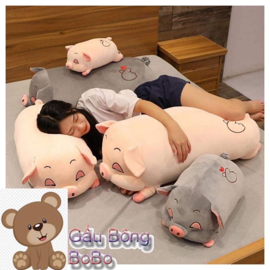 [BOBO] Gấu bông Con Heo nằm ngủ cực đẹp size 1m2 siêu to khổng lồ [Hàng Nhập Khẩu ][ Hình Ảnh Thực ]