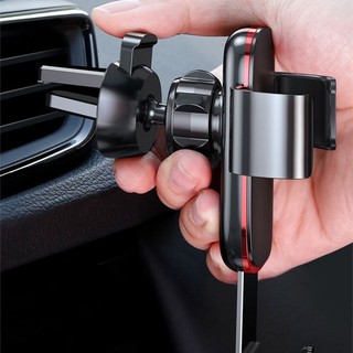 ✅Nowship- GIÁ ĐỠ ĐIỆN THOẠI KẸP CỬA GIÓ TRÊN XE Ô TÔ  BASEUS METAL AGE GRAVITY  CAR MOUNT