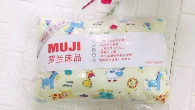 Gối MUJI Trẻ Em Xuất Nhật Sẵn Hàng Loại 1