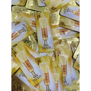 10 gói kem chống nắng whoo vàng chống nhăn