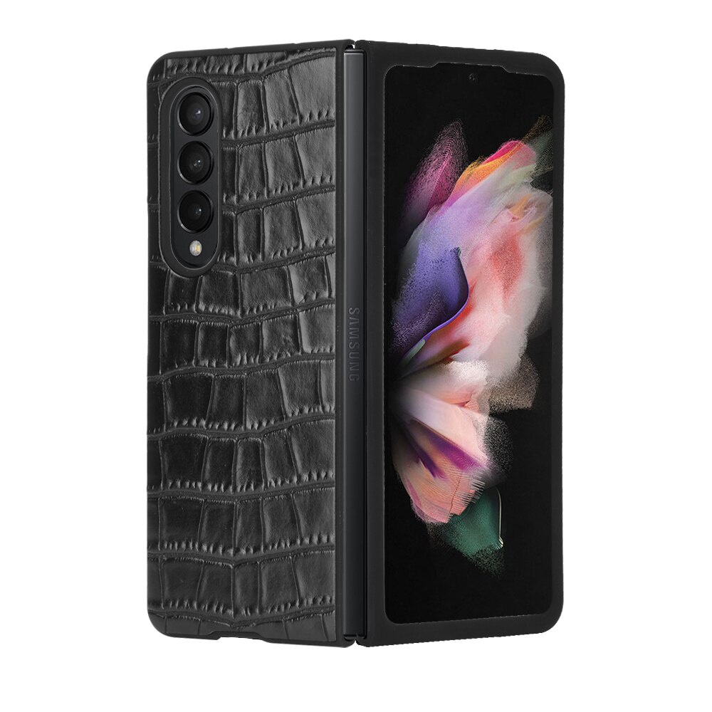 Bao da điện thoại phong cách sang trọng cho Samsung Galaxy Z Fold 3 5G Fold3