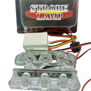 Đèn chớp nháy 113 xanh đỏ