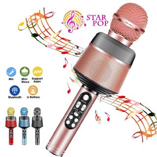 Mic Hát Karaoke Không Dây Kết Nối Bluetooth Chuyên Nghiệp