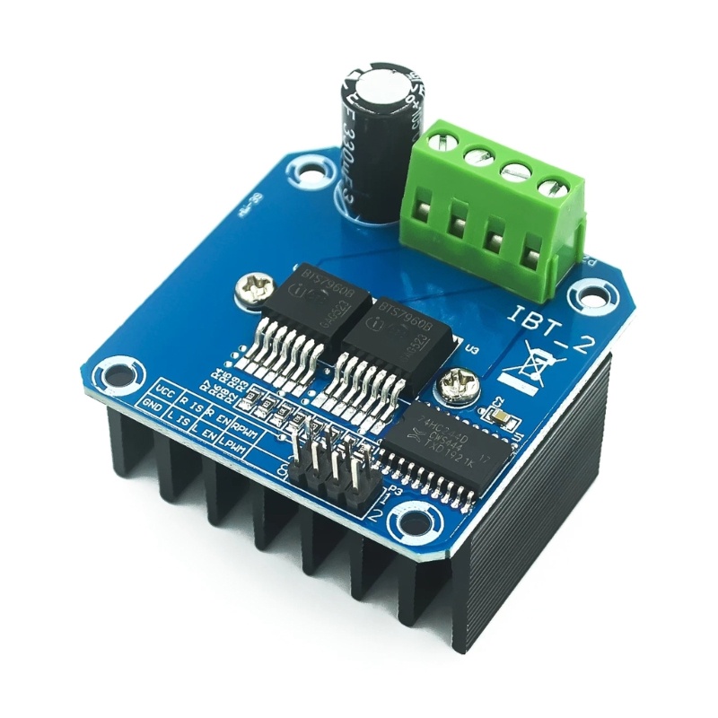 Mô Đun Điều Khiển Hiệu Quả Cao BTS7960 43A Cho Trình Điều Khiển Xe Hơi Thông Minh