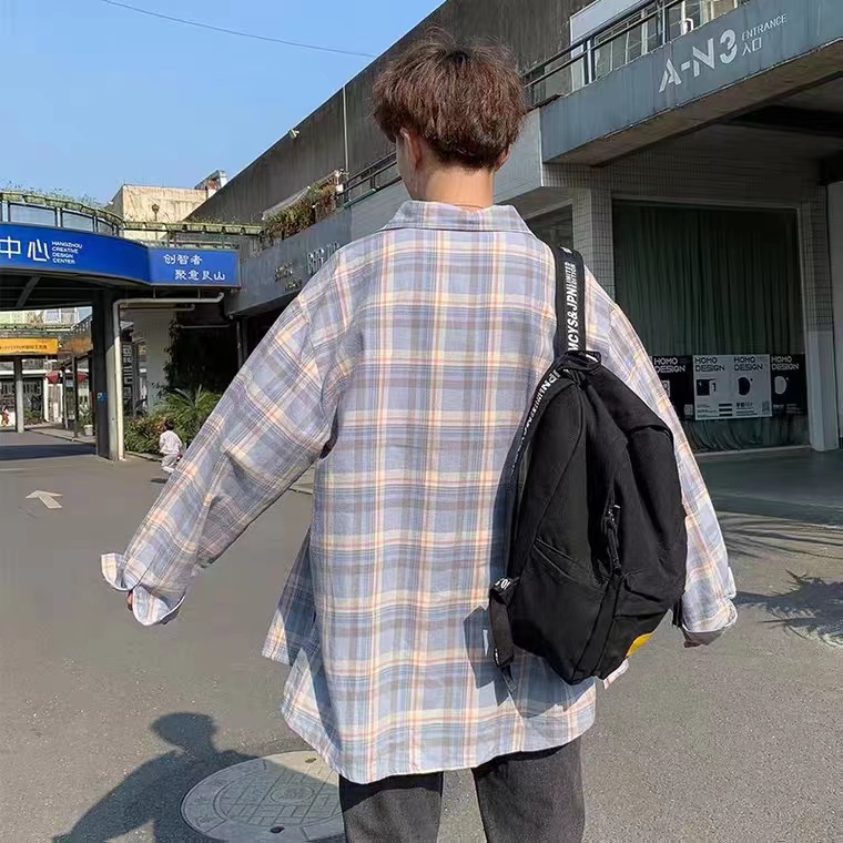 áo sơ mi nữ unisex áo sơ mi nam from rộng lụa áo sơ mi caro nam bông phong cách Hàn Quốc sơ mi nữ form rộng áo sơ mi caro nam thời trang áo sơ mi caro nữ