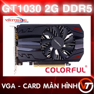 Cạc Màn Hình - VGA Colorful GT1030 2G DDR5 1 Fan ( Cũ - 2nd )