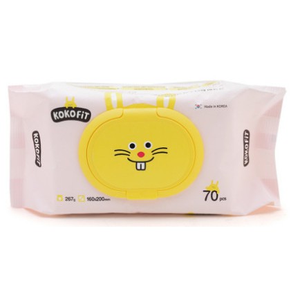 KHĂN ƯỚT KOKOFIT HỒNG (70 TỜ)