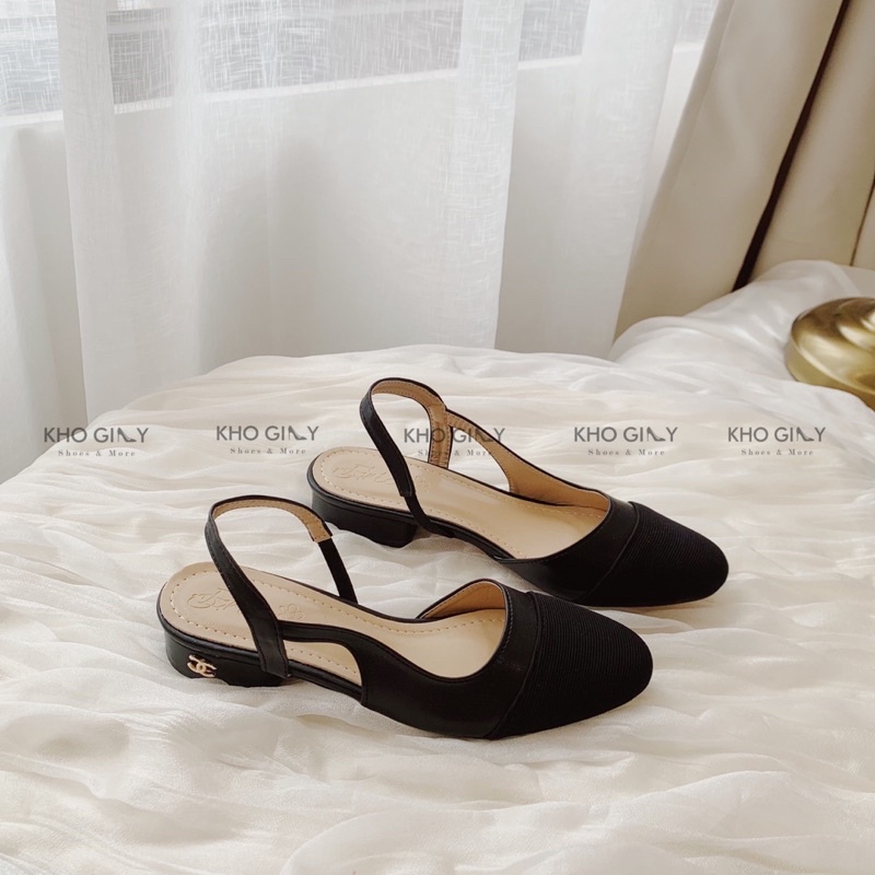 Giày Pha mũi slingback G023702