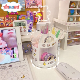 Lọ đựng bút để bàn đa chức năng họa tiết đáng yêu