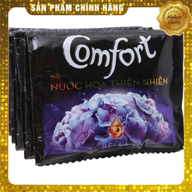 Dây 11 gói nước xả vải Comfort Bella nước hoa thiên nhiên