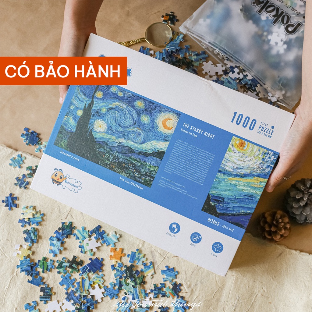 Puzzle 1000pcs Art Pokolo Deluxe (Tranh Xếp Hình Nghệ Thuật 1000pcs Pokolo Bản Đặc Biệt)