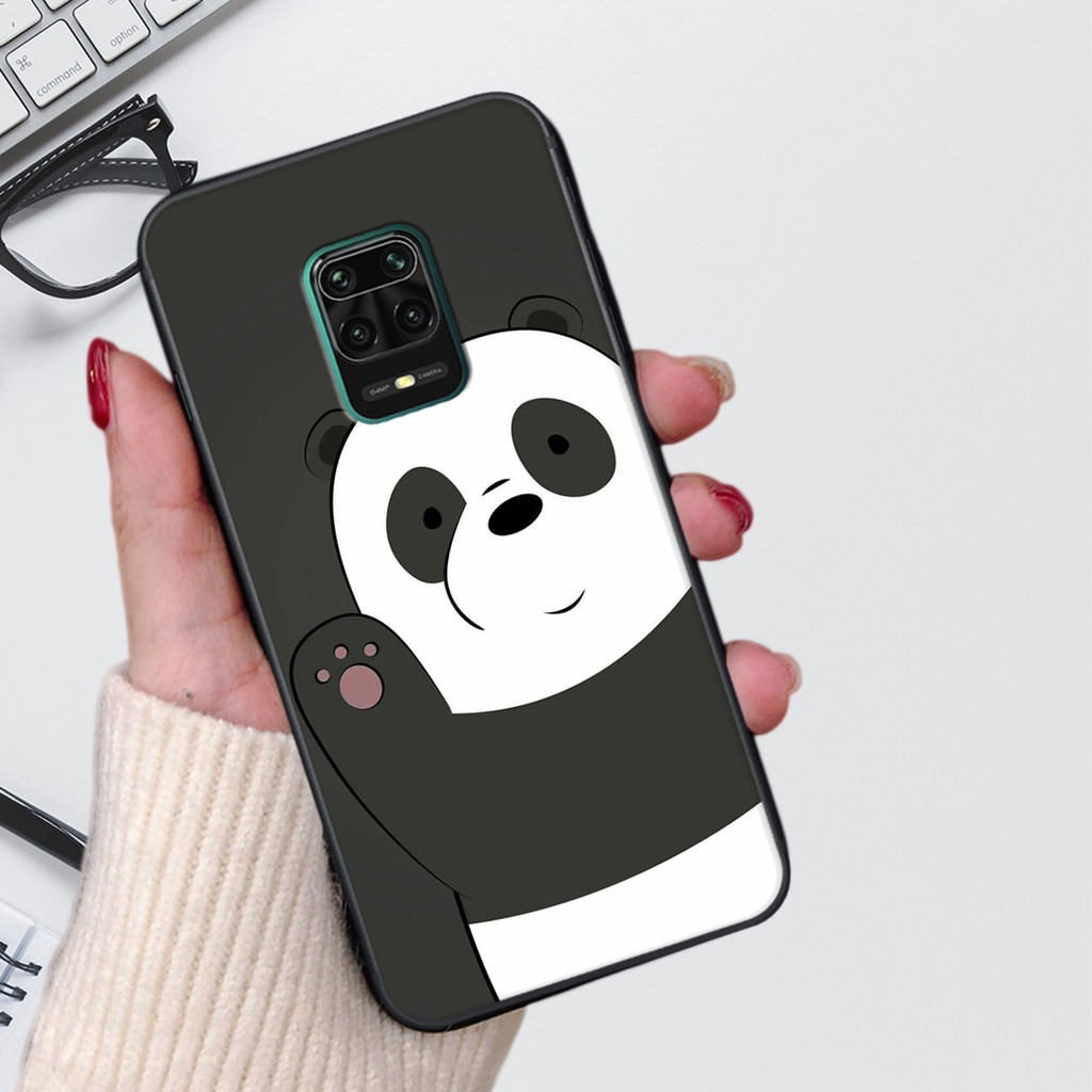 Ốp lưng redmi note 9 - redmi note 9 pro - redmi note 9s in hình gấu bae