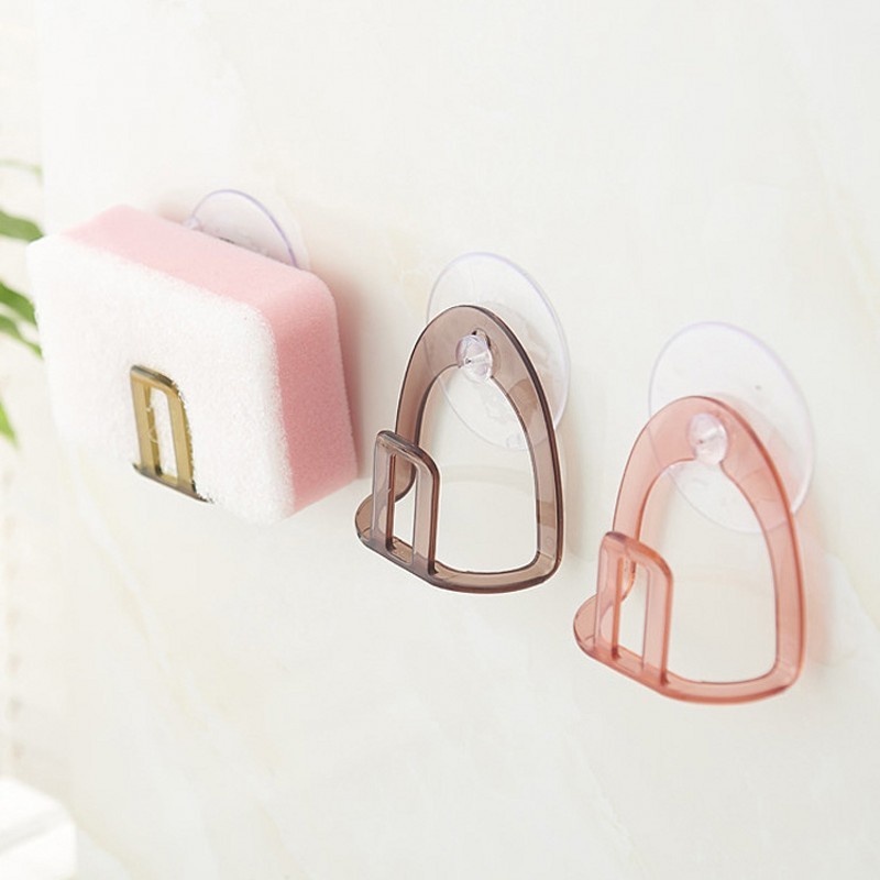 Giá đỡ xà phòng gắn tường có giác hút tiện dụng cho nhà bếp/ nhà tắm