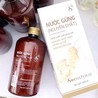 Sam natural nước gừng nguyên chất