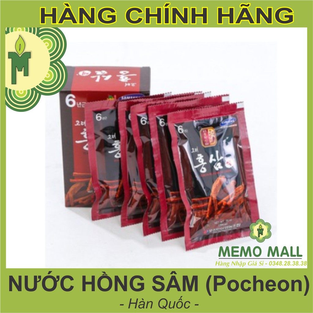 NƯỚC HỒNG SÂM POCHEON HÀN QUỐC