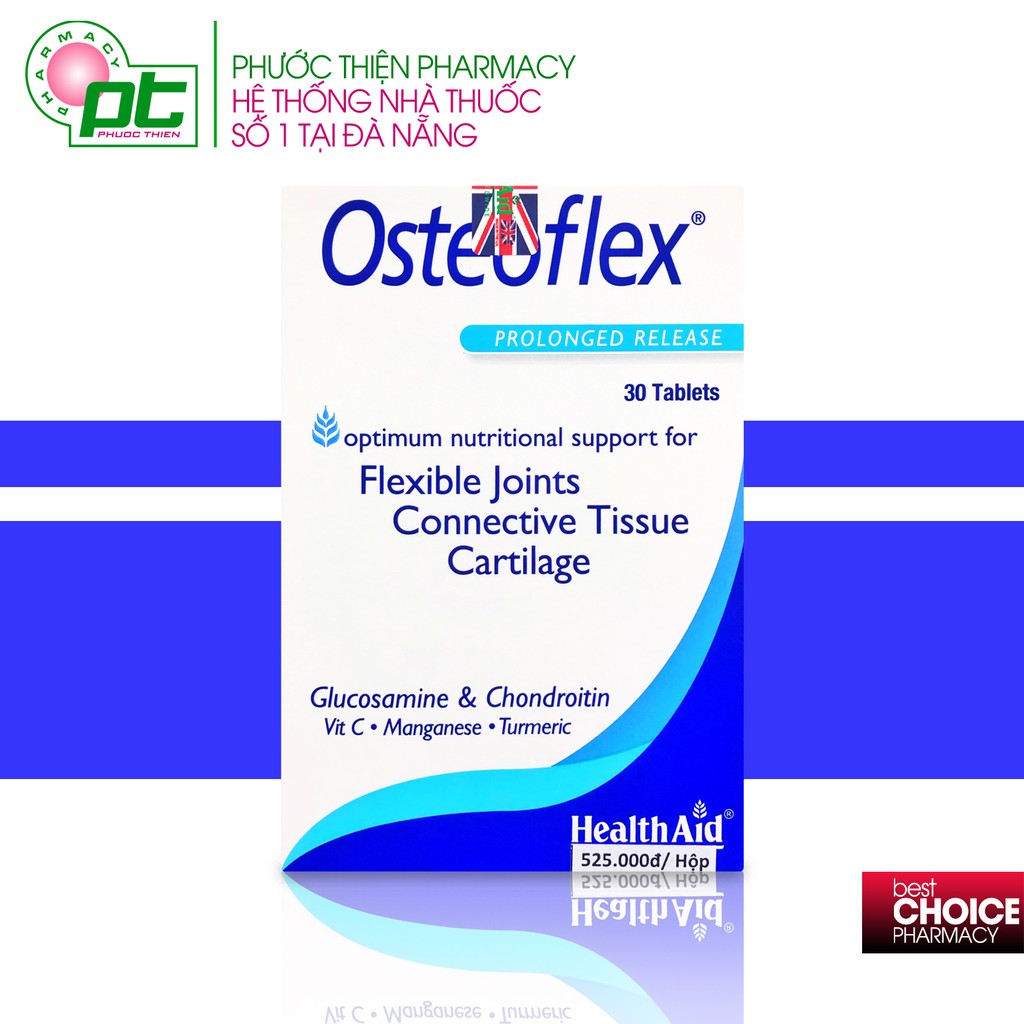 Viên Uống Tái Tạo Chất Nhờn Sụn Khớp HealthAid Osteoflex 30 Viên