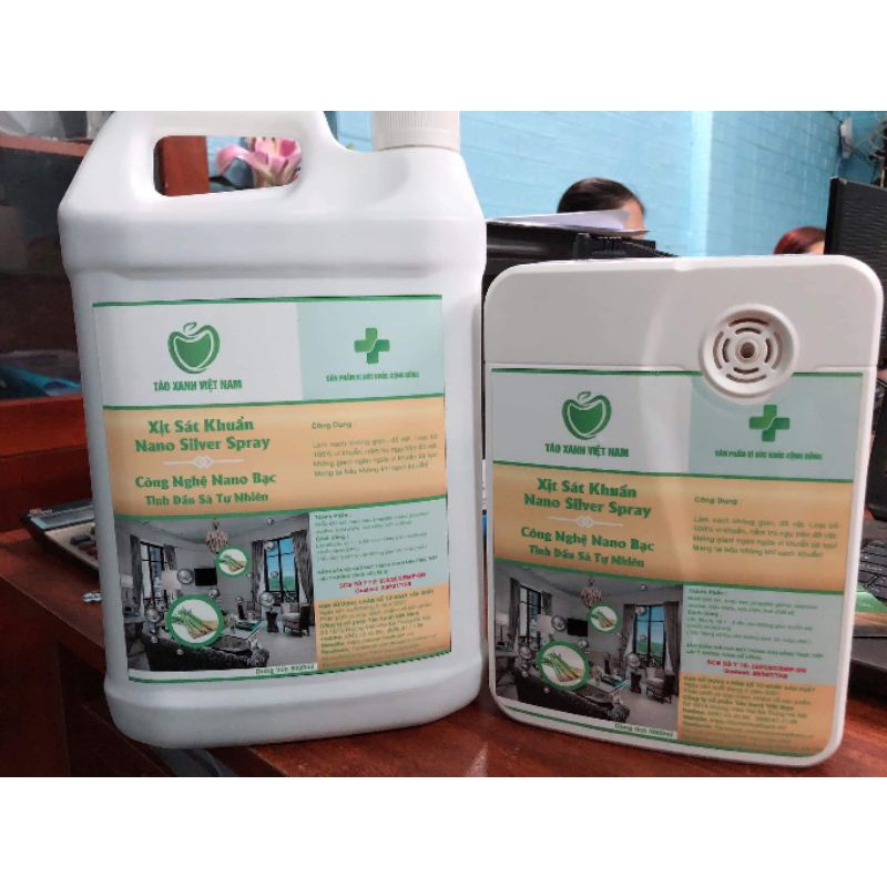[SIÊU TIẾT KIỆM] SÁT KHUẨN KHÔNG GIAN DUNG TÍCH LỚN - NANO SILVER SPRAY 1L/5L | BigBuy360 - bigbuy360.vn