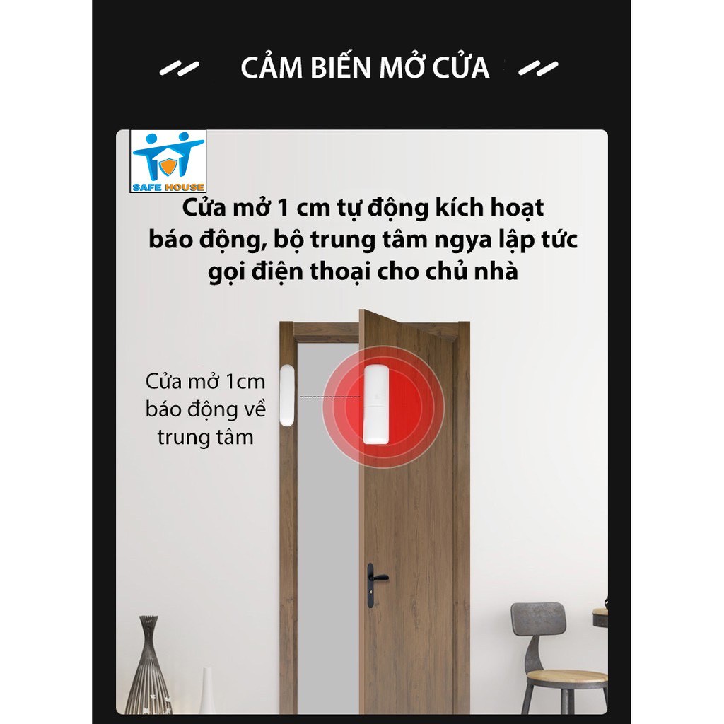 HỆ THỐNG BÁO ĐỘNG CHỐNG TRỘM - BÁO CHÁY GIA ĐÌNH