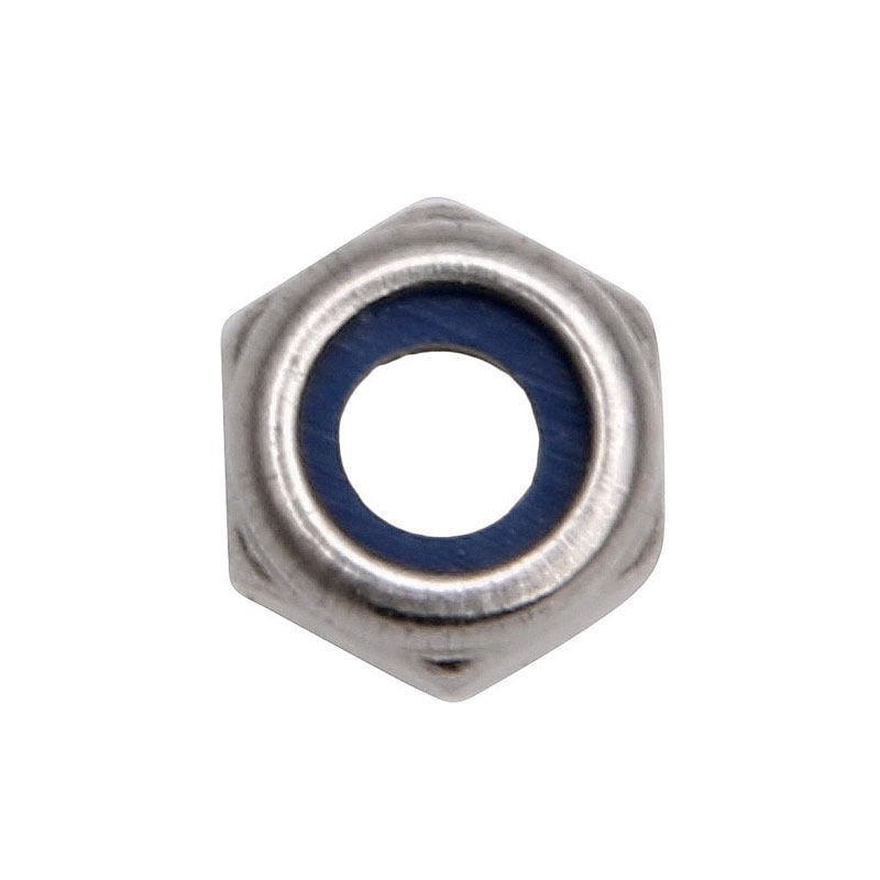 10Pcs M3-M10 Stainless Steel Nylon Screw Lock Hex Nut Insert Locking Nuts