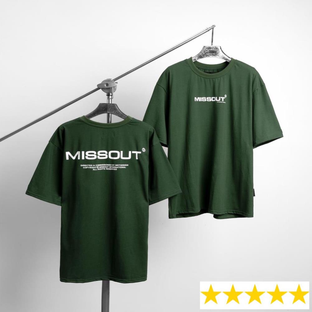 Áo thun Missout basic ss5 nam nữ full tag áo thun tay lỡ nam nữ miss out ss5 freeship FULL TAG