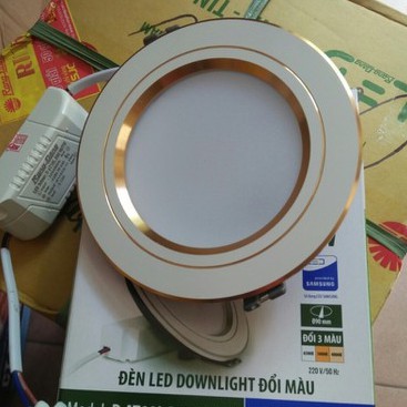 Đèn Led downlight đổi màu D AT10L ĐM 90/7W Rạng Đông