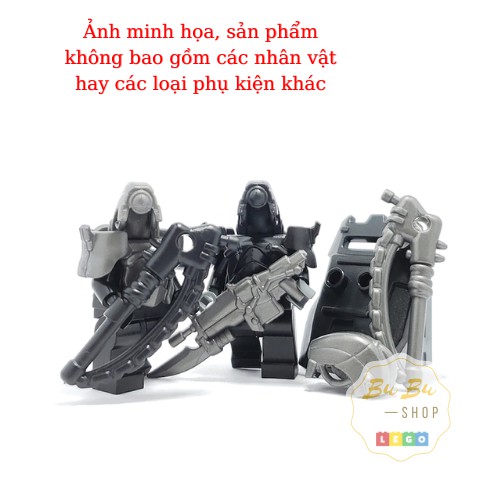 BrickWarriors - Android Head - Phụ kiện cho nhân vật