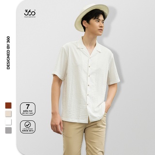 Áo sơ mi nam 360BOUTIQUE ngắn tay cổ bẻ - STNTK216