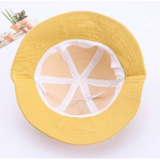 Mũ vành mặt gấu cho bé từ 3m-24m