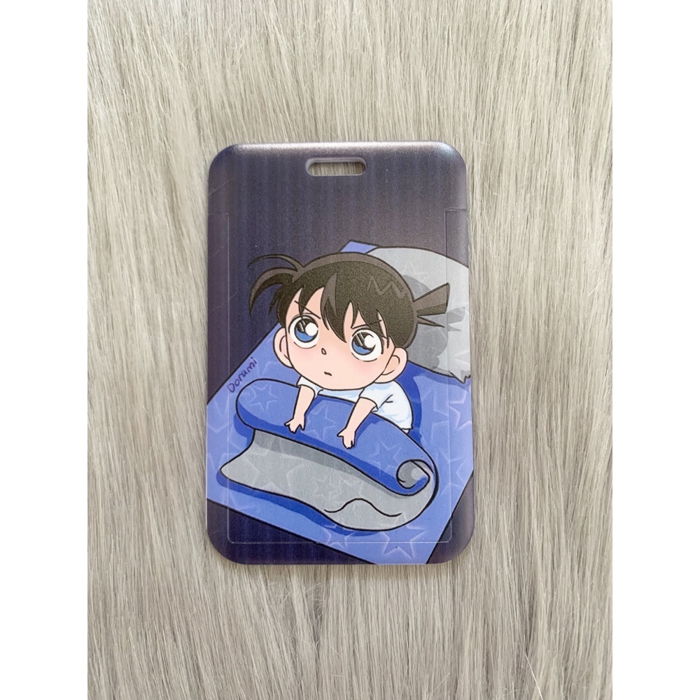 Case CONAN KAITO KID đựng card, thẻ ATM, thẻ nhân viên, CCCD kèm móc khóa, dây đeo thẻ