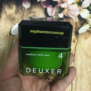 SÁP TẠO KIỂU GIỮ NẾP NÂNG PHỒNG CHÂN TÓC DEUXER 4 NUMBER THREE MEDIUM HARD WAX 80G