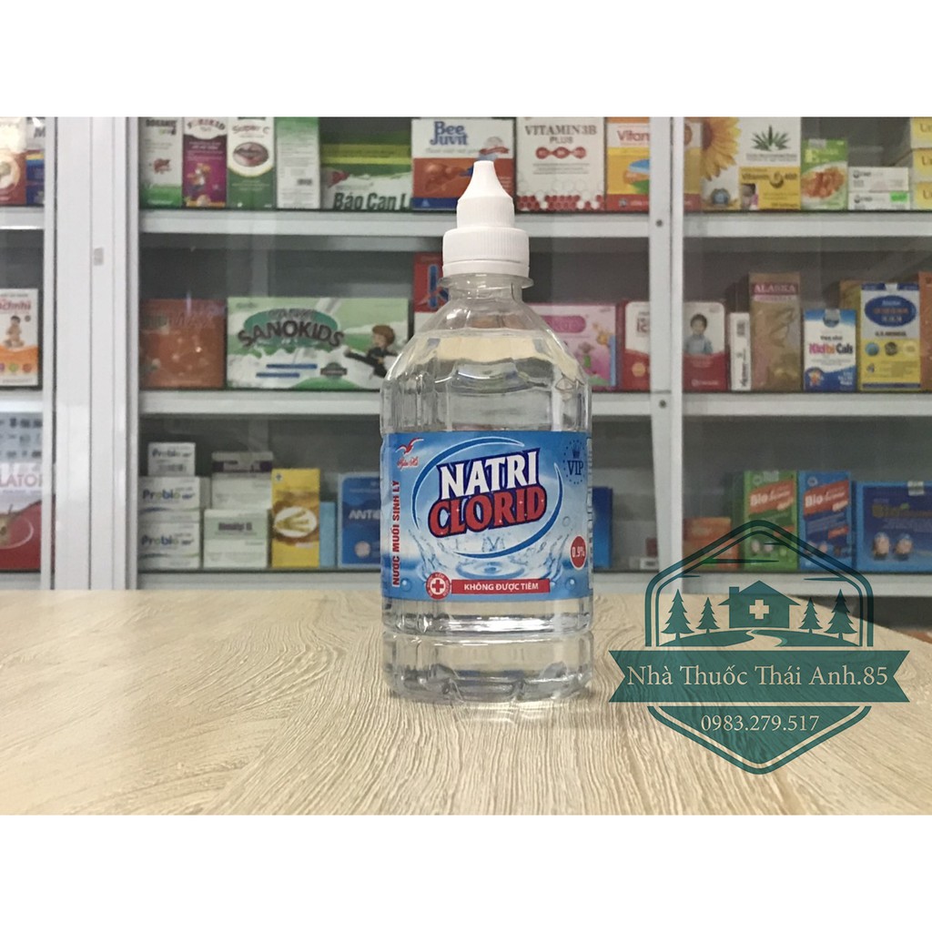 Nước Muối Sinh Lý Natri Clorid 0.9% Ngân Hà