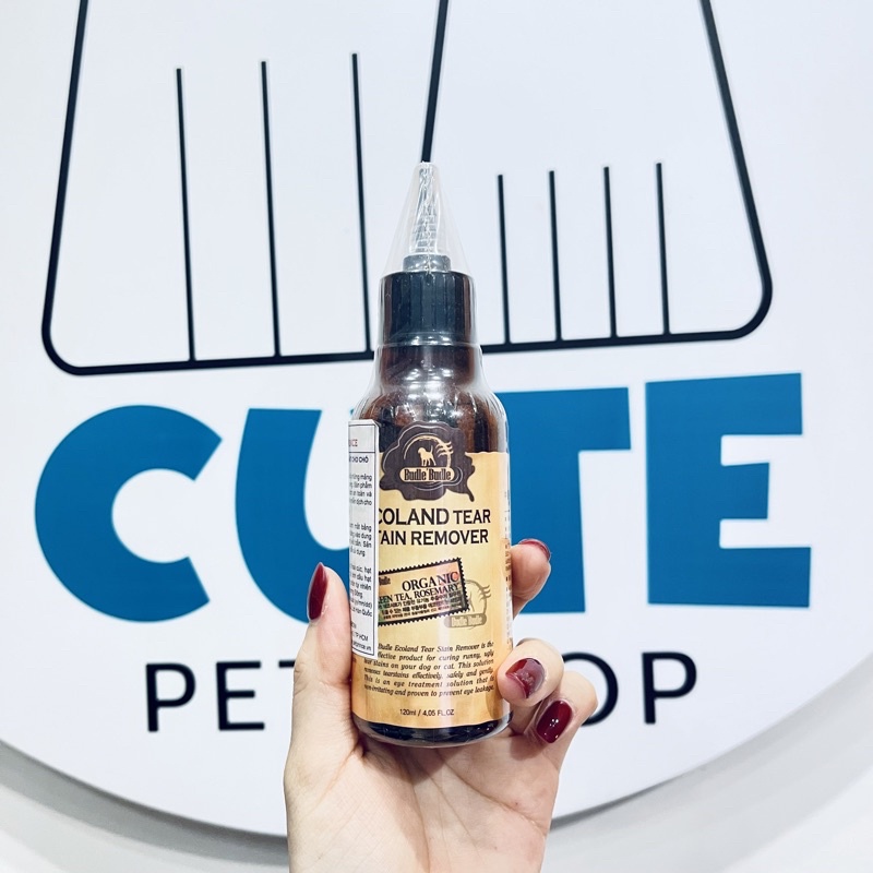 Dung dịch vệ sinh mắt làm sạch vết bẩn xung quanh mắt chó mèo BUDLE'BUDLE ECOLAND TEAR STAIN REMOVER