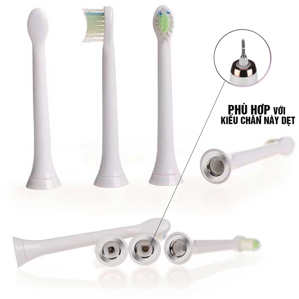 Cho máy Philips Sonicare, G2-HX-6074 -Optimal GumCare, Bộ 4 đầu bàn chải đánh răng chăm sóc răng miệng toàn diện Minh Ho