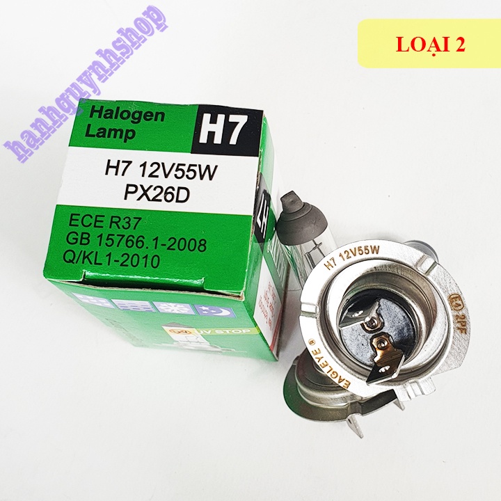 Bóng đèn cos ô tô H7 12V 55W con cú Halogen Nam Yung