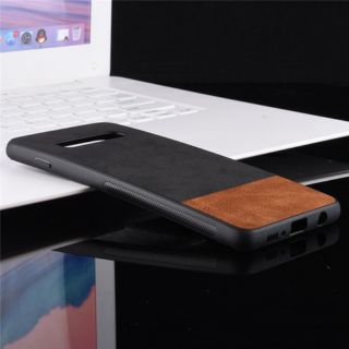 S10/ S10 plus - Ốp lưng vải kết hợp da