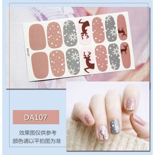Decal dán móng tay chống thấm nước da105-108