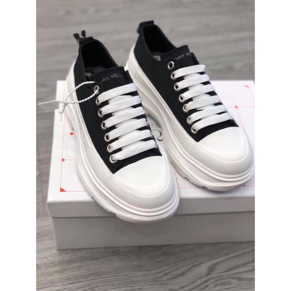 Giày Thể Thao MC Queen Độn Đế Nâng Chiều Cao Dây Lụa Cao Cấp Full Box Full Bill | BigBuy360 - bigbuy360.vn