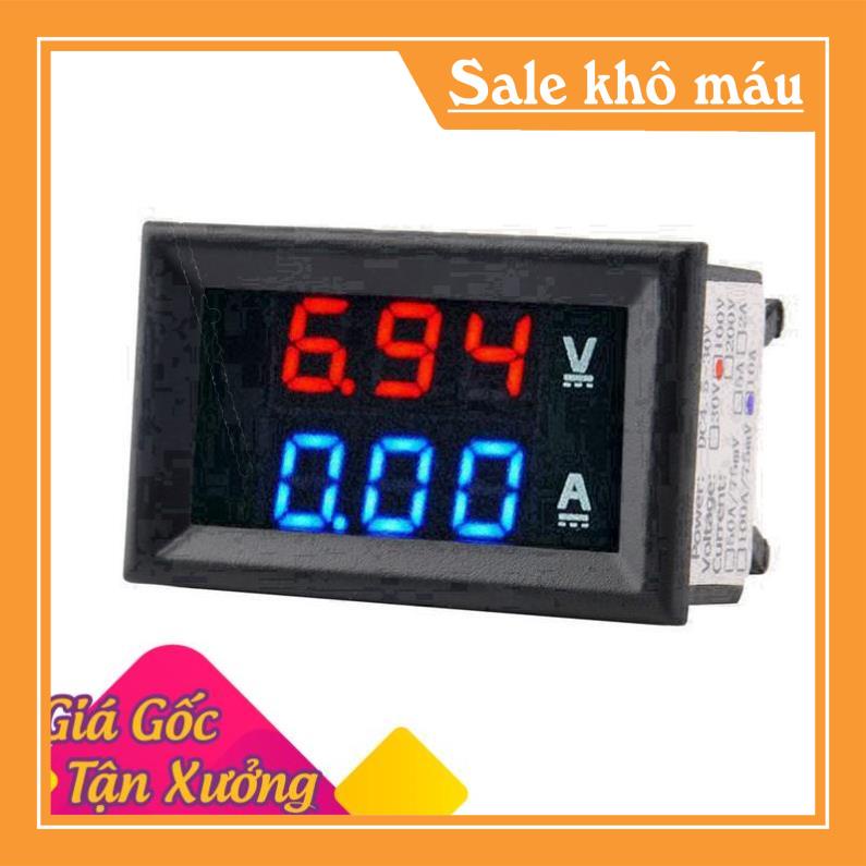 QN003 ndk13 ndk13 ndk13 Funny🎡Thiết bị đo vôn và ampe 100V 10A - anhpro