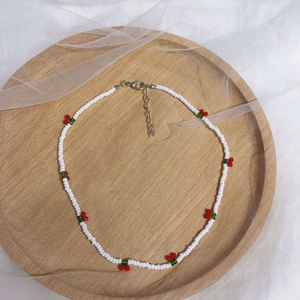 Vòng cổ Mặt Trái Cây Dễ Thương Phong Cách Boho
