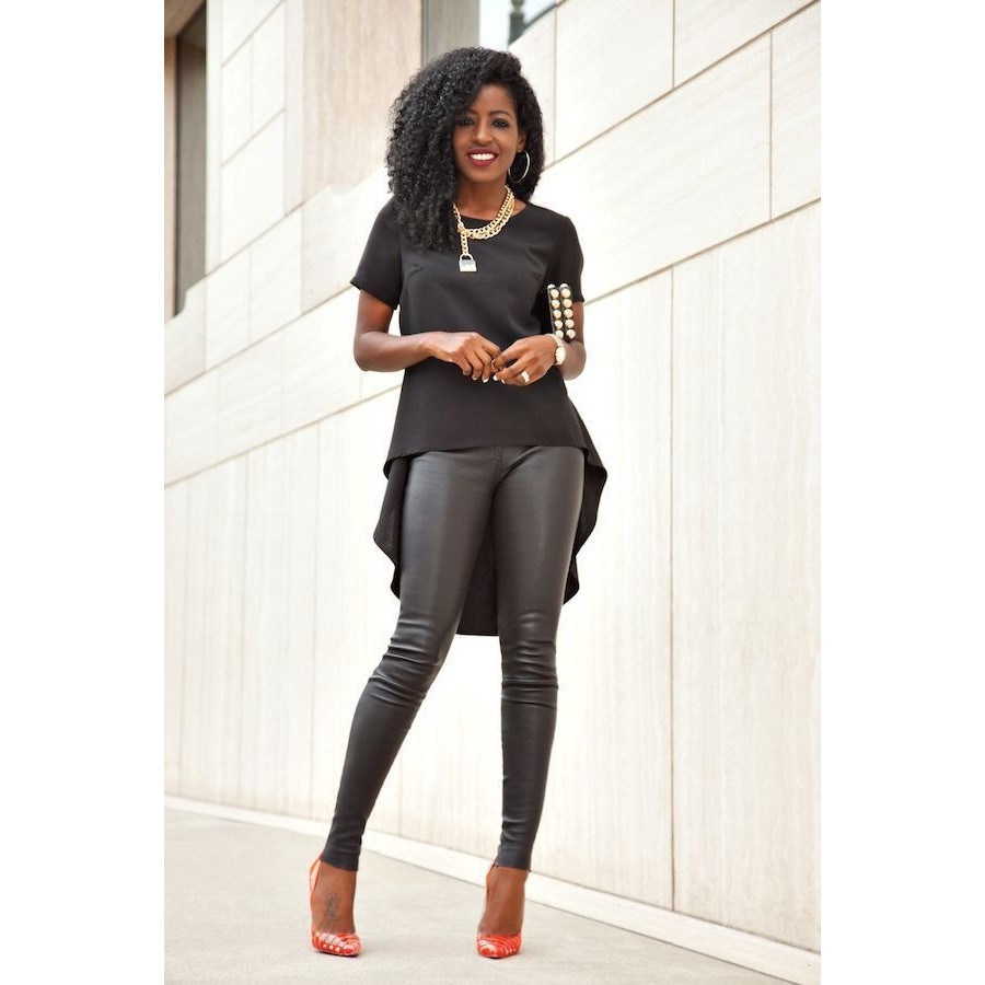 ☛☏❤Plus Size Sexy Women Ladies Loose Chiffon Tops Long Sleeve Shirt Casual Blouse | BigBuy360 - bigbuy360.vn