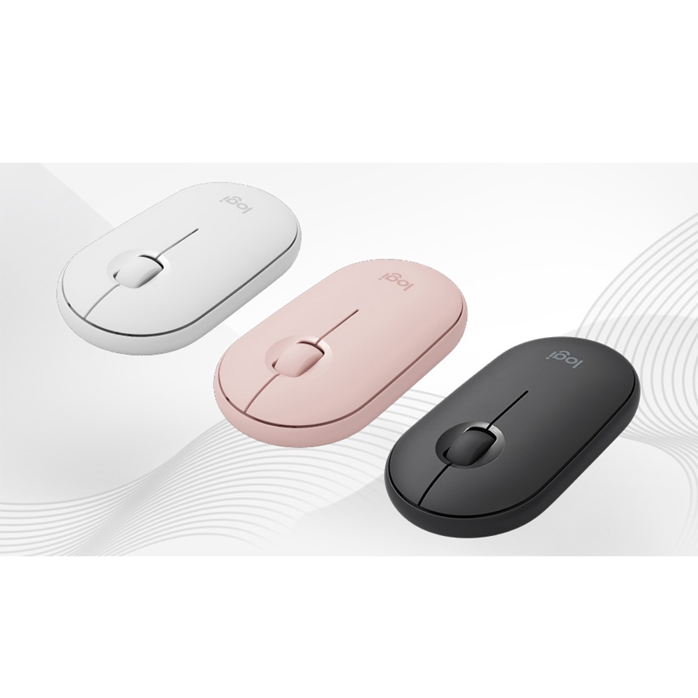 Chuột Bluetooth không dây Logitech Pebble M350 1000DPI 100g nhiều màu sắc