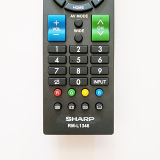 Điều khiển Ti Vi SHARP ( RM-1346 dòng SmartTV )