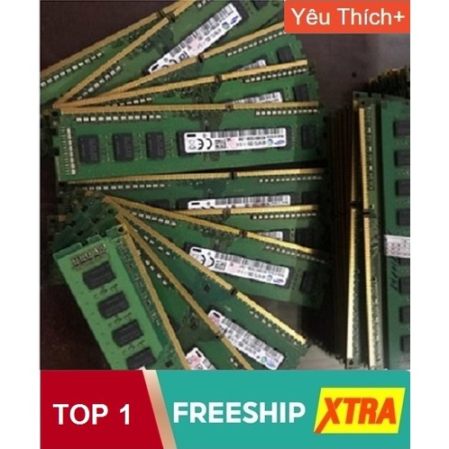 Ram DDR2 và DDR3 2gb 4gb 8gb bus 1600 và 1333 dùng cho các đời main pc