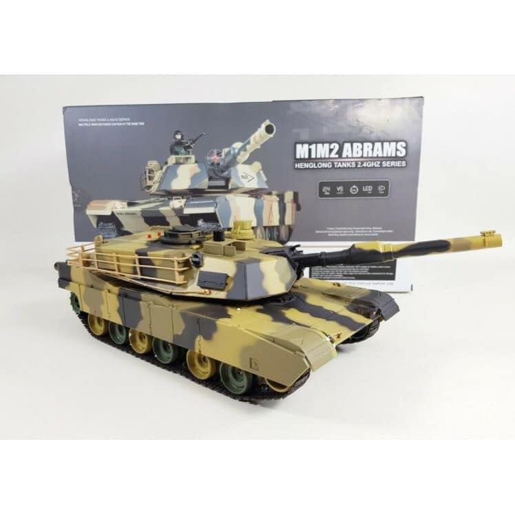 XE TĂNG ĐIỀU KHIỂN TỪ XA M1A2 ABRAHAM TỈ LỆ 1:24