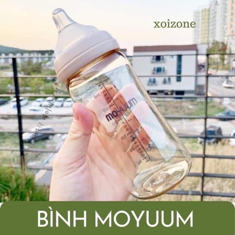 Bình sữa Moyuum Hàn Quốc chính hãng 170ml và 270ml