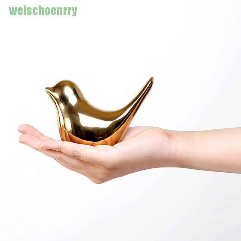 ■Tượng Gốm Hình Chim Vàng Điêu Khắc Độc Đáo