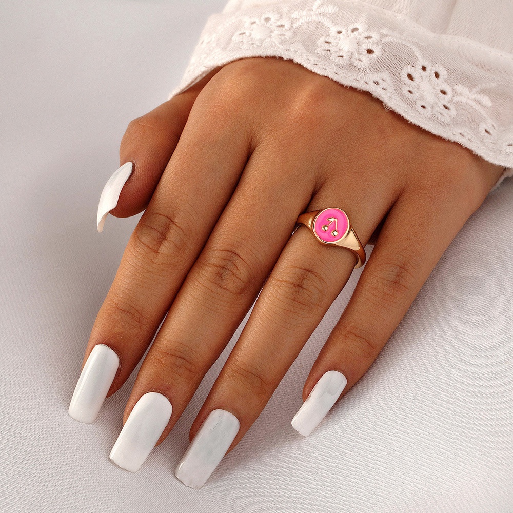 Nhẫn hai lớp họa tiết trái tim phong cách thời trang Hàn Quốc dành cho nữ