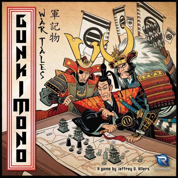 Trò chơi Board Game chủ đề Nhật Bản Gunkimono chính hãng 2-5 người chơi